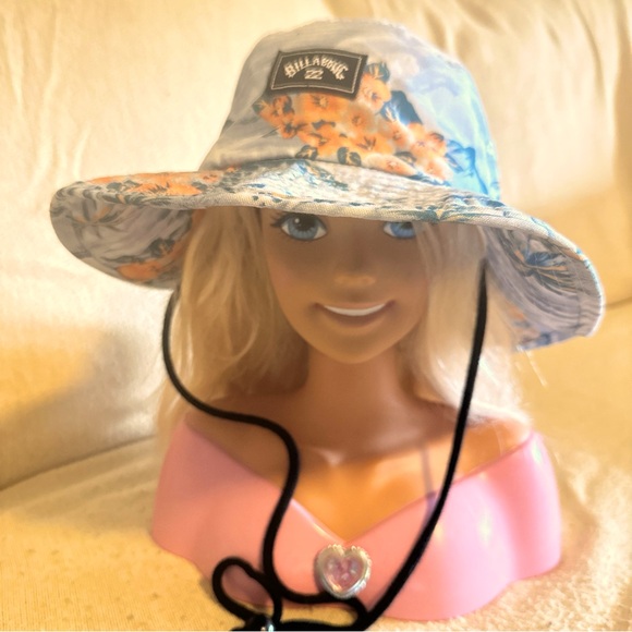 Billabong Boonie Sun Hat Wide Brim Surf Outdoor Fishing Hiking Cap Adjustable - Picture 1 of 13